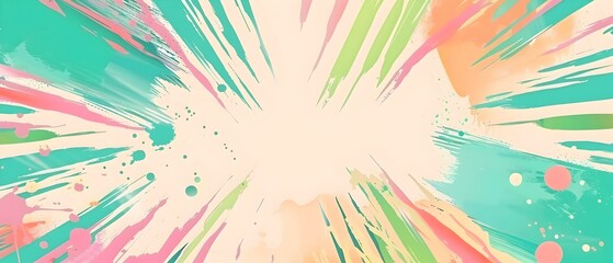 Cheerful Sporty Background with Playful Stripe Pattern and Speed Motion Design