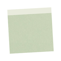 Sage green notepaper journal sticker design element