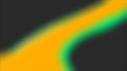 Grainy color background, abstract green orange glowing colors shapes with blurred spots effect for banner header design