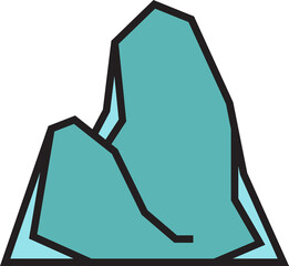 Mountain Icon Illustration
