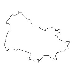 Naguabo map, administrative division of Puerto Rico. Vector illustration.