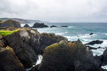 Hartland Quay, Devon, England.