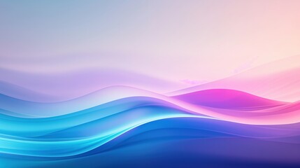 Abstract gradient background blending vibrant blues and purples, smooth transition creating a serene and modern aesthetic, digital art, minimalist design