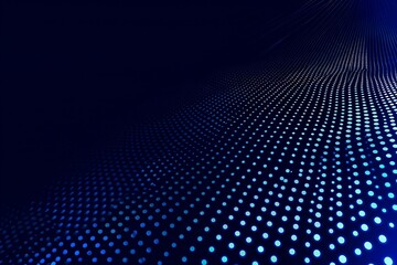 Data technology abstract futuristic i. Low poly shape with connecting dots and lines on dark background