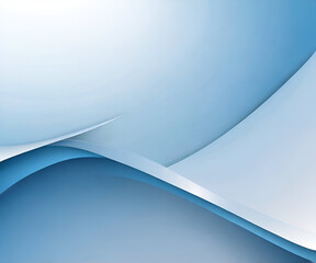 Sophisticated Blue and White Gradient Background with Soft Light Effects
