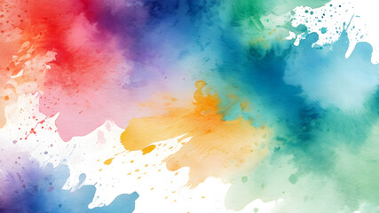 Obraz premium Colorful watercolor background. Abstract watercolor background template . Abstract Modern Backgrounds. Abstract