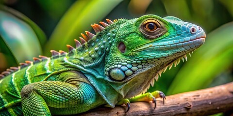 Obraz premium fiji banded iguana