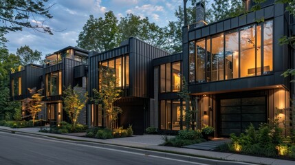 Modern Architecture in a Green Setting