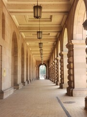 Nice corridor in Sofia, Bulgaria