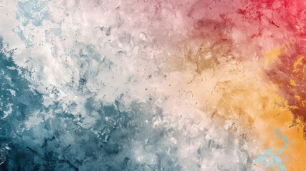 Fototapeta premium Eye-catching blend of colors and a touch of film texture. Clean and chic design for your creations.