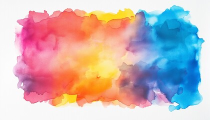 Colorful abstract watercolor background