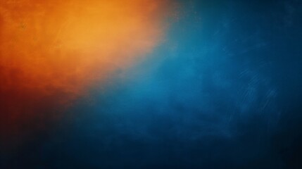 Obraz premium Gradient background from dark blue to orange