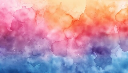 Obraz premium Colorful abstract watercolor background