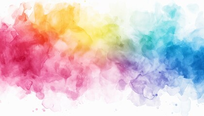Obraz premium Colorful abstract watercolor background