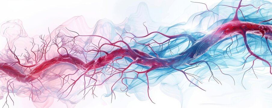 Angiogram procedure showing detailed arterial pathways, medical imaging, vascular diagnostics