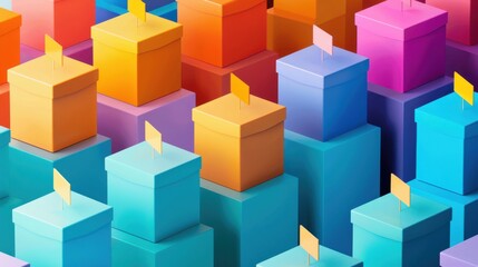 Obraz premium DAO funding proposals with community voting, transparent and participatory.