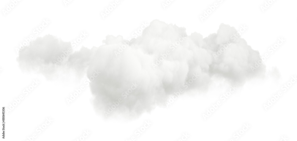 Canvas Prints isolate heavenly peace white clouds on transparent backgrounds 3d rendering png