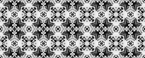 Black Color Bohemian Pattern. Gray Colour Ikat Scribble Texture. Ethnic Design Ink Pattern. Simple Tribal Wavy Batik. Seamless Ikat Scribble Repeat. Ethnic Ink Doodle Brush. Seamless Geo Brush.