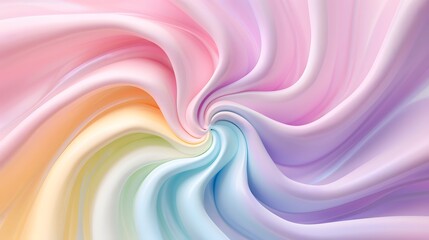 Obraz premium Abstract Swirling Rainbow Background