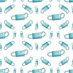 pattern of medical mask 