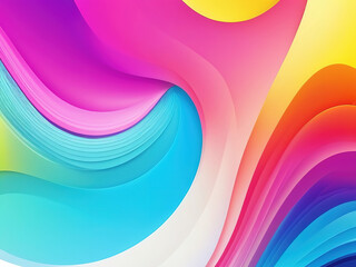 gradient color tab is wavy and blends smoothly.