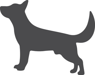 A charming dog in vector art style, capturing its playful essence with vibrant colors and intricate details, ideal for pet lovers and creative projects.