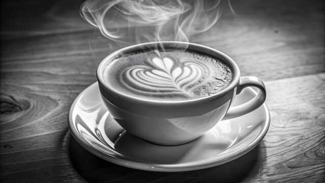 A steaming mug of black coffee sits on a table, ready to jumpstart your morning