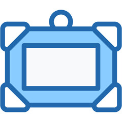 Vector Icon Frame, Ornament, Decoration, Photo Frame, Furniture And Household, Picture