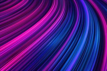 Dynamic abstract colorful lines background with vibrant shades of blue and pink forming smooth, flowing curves. Perfect for modern digital designs.