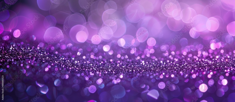 Aufkleber abstract christmas background with purple glitter texture and copy space image