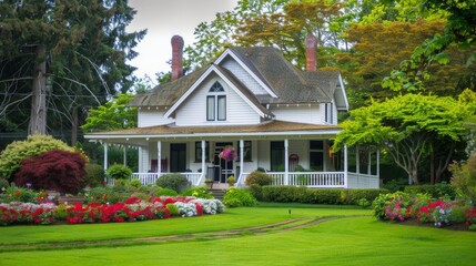 Residential Real Estate Exterior Home Generative Ai