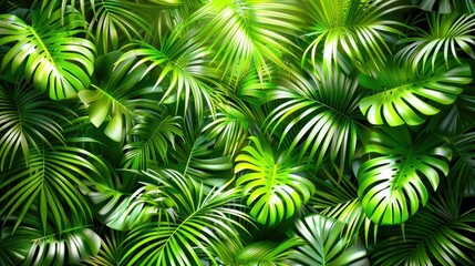 Tropical Paradise: Lush Greenery