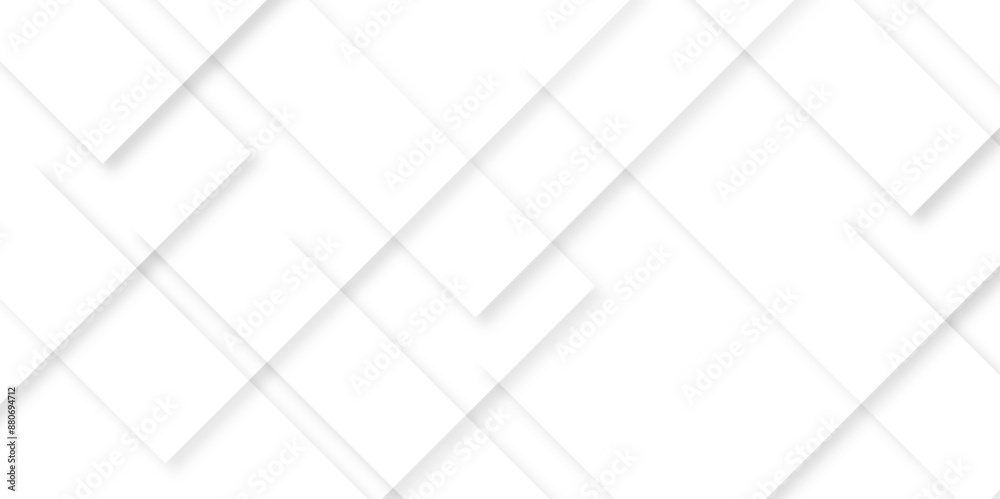 Aufkleber Abstract geometrical white with triangle background. Dynamic and seamless retro pattern stripes abstract white geometric background vector illustration shine and layer element for presentation.	
