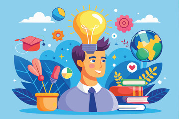 Brilliant Mind Unleashes Creative Ideas and Innovative Solutions Through Continuous Learning and Skill Development