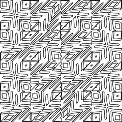 Repeat patterns.Abstract shapes from lines. Vector graphics for design, prints, decoration, cover, textile, digital wallpaper, web background, wrapping paper, clothing, fabric, packaging, cards.