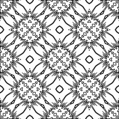 Repeat patterns.Abstract shapes from lines. Vector graphics for design, prints, decoration, cover, textile, digital wallpaper, web background, wrapping paper, clothing, fabric, packaging, cards.