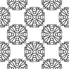 Repeat patterns.Abstract shapes from lines. Vector graphics for design, prints, decoration, cover, textile, digital wallpaper, web background, wrapping paper, clothing, fabric, packaging, cards.
