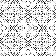 Repeat patterns.Abstract shapes from lines. Vector graphics for design, prints, decoration, cover, textile, digital wallpaper, web background, wrapping paper, clothing, fabric, packaging, cards.