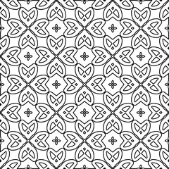 Repeat patterns.Abstract shapes from lines. Vector graphics for design, prints, decoration, cover, textile, digital wallpaper, web background, wrapping paper, clothing, fabric, packaging, cards.