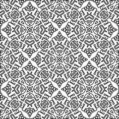 Repeat patterns.Abstract shapes from lines. Vector graphics for design, prints, decoration, cover, textile, digital wallpaper, web background, wrapping paper, clothing, fabric, packaging, cards.