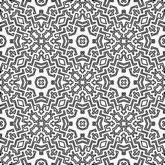 Repeat patterns.Abstract shapes from lines. Vector graphics for design, prints, decoration, cover, textile, digital wallpaper, web background, wrapping paper, clothing, fabric, packaging, cards.