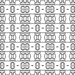 Repeat patterns.Abstract shapes from lines. Vector graphics for design, prints, decoration, cover, textile, digital wallpaper, web background, wrapping paper, clothing, fabric, packaging, cards.