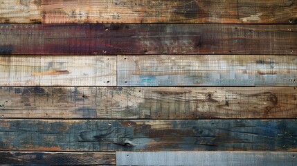 Vintage distressed wood background with horizontal stripes Retrospective aesthetic