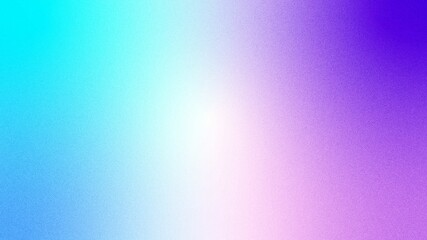 abstract business background Serene Sky gradient wallpaper, Royal Purple, sky blue and light cyan colors mixture with grainy texture 