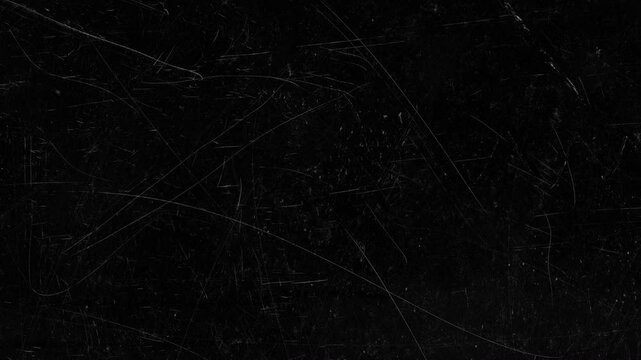 vintage scratches on retro film overlay effect loop