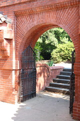 Obraz premium gated entrance 