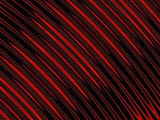 Abstract red lines on dark background