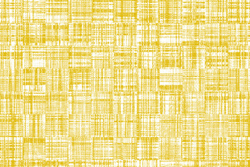 Rug seamless texture with square pattern, ethnic fabric, grunge background, boho style pattern, 3d illustration