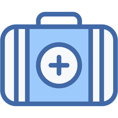 Vector Icon First Aid Kit, Medical, Medicine, Hospital, Healthcare, Emergency