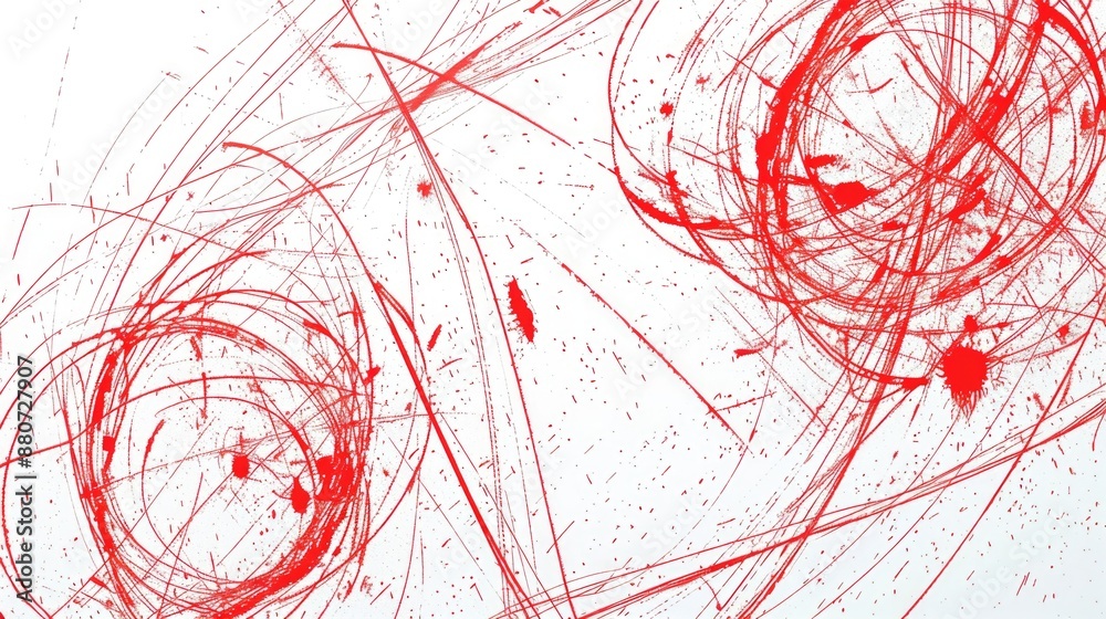 Poster A black and white drawing featuring intricate geometric patterns composed of circles and lines